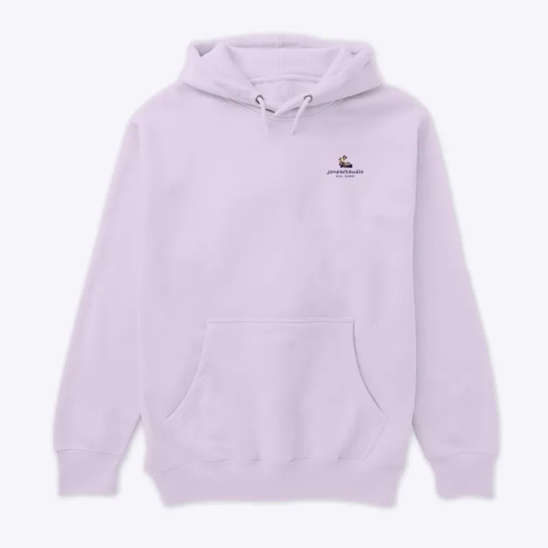 Premium Pullover Hoodie (Purple Logo)